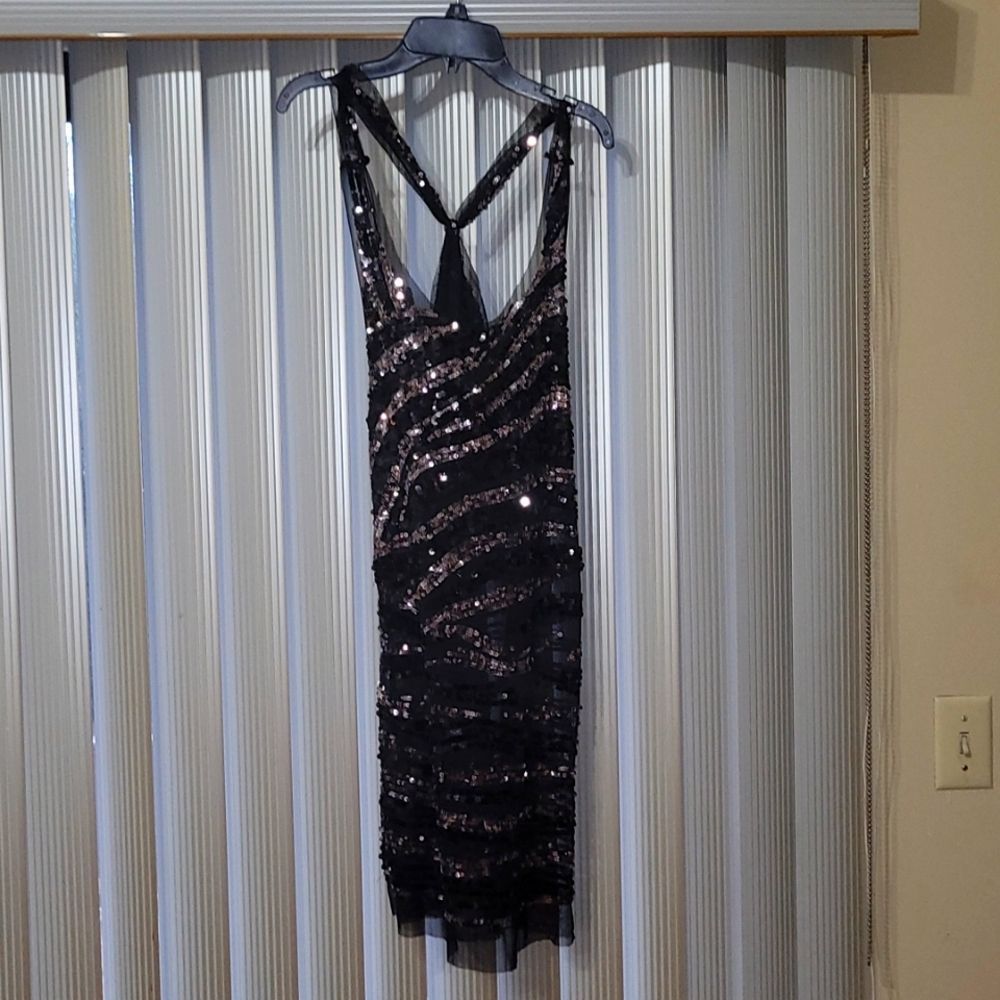 Black see threw Dress